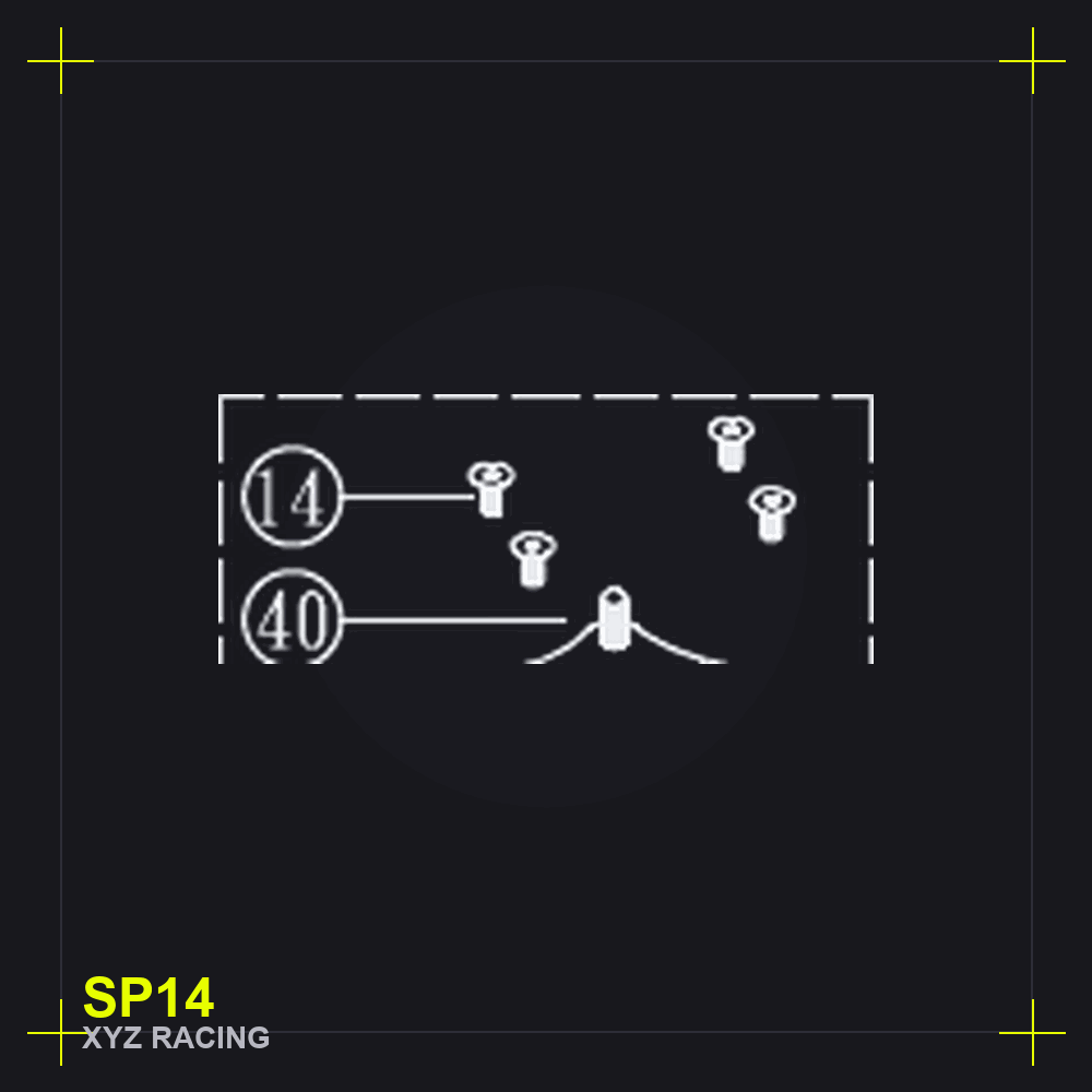 Top-Plate Fixing Screw (SP14)