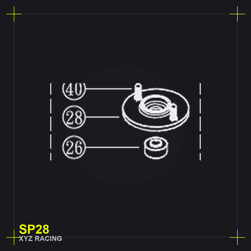 Wishbone Upper Mount Plate (SP28)