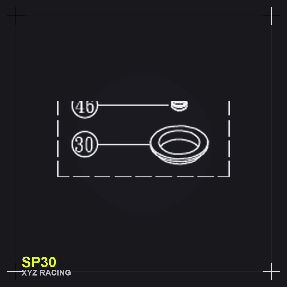 Spring Seat Ring (Rubber) (SP30)