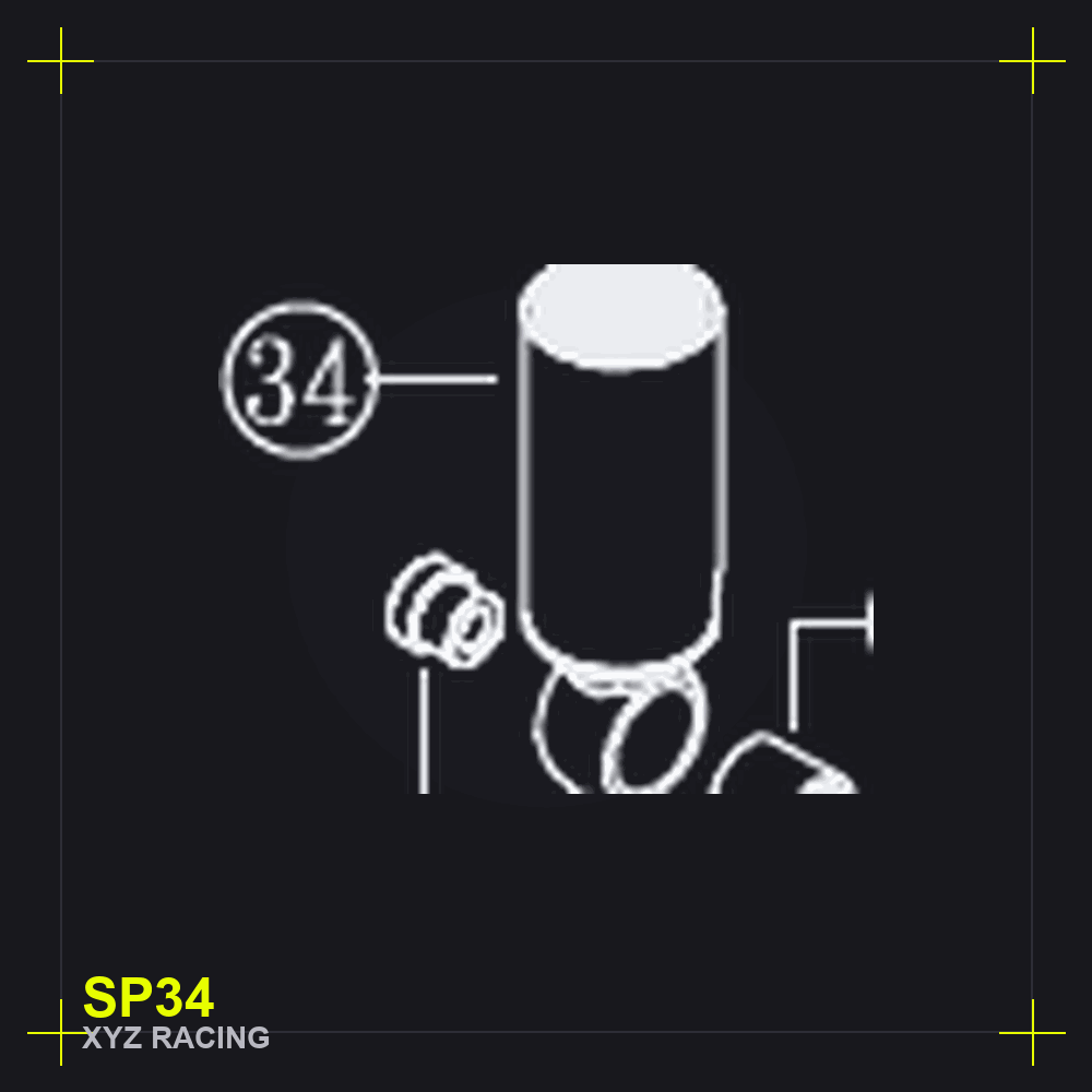 Damper Outer Tube (SP34)