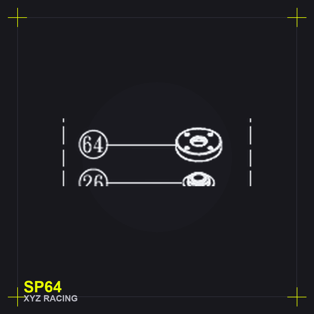 Top-Mount Adapter Disc (SP64)
