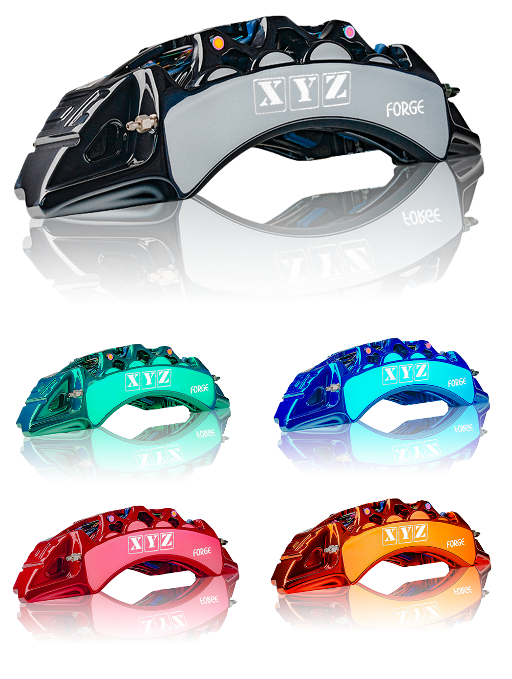Candy caliper colours